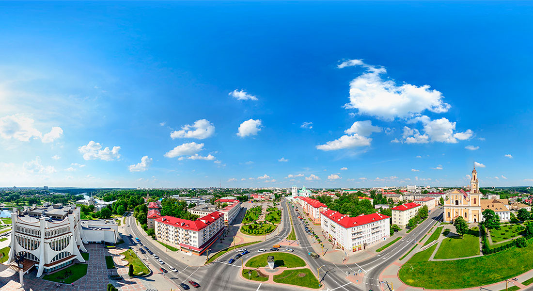 Гродно с высоты