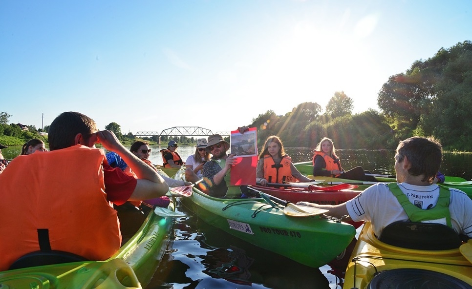 Взляд с воды экскурсия Полоцк